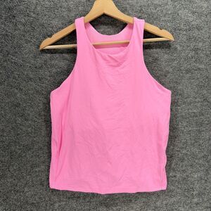 Action Activewear Tank Women 2XL Pink Sleeveless Wide Strap Round Neck Active
